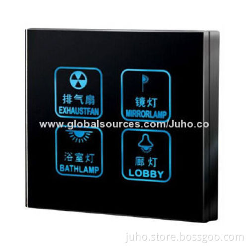 Smart home intelligent touch screen light switch